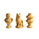 Classical & Geometric Decor Figurine Set, Artistic Gift
