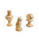 Vintage Greek Bust & Cat Figurine, Decorative Small Gift